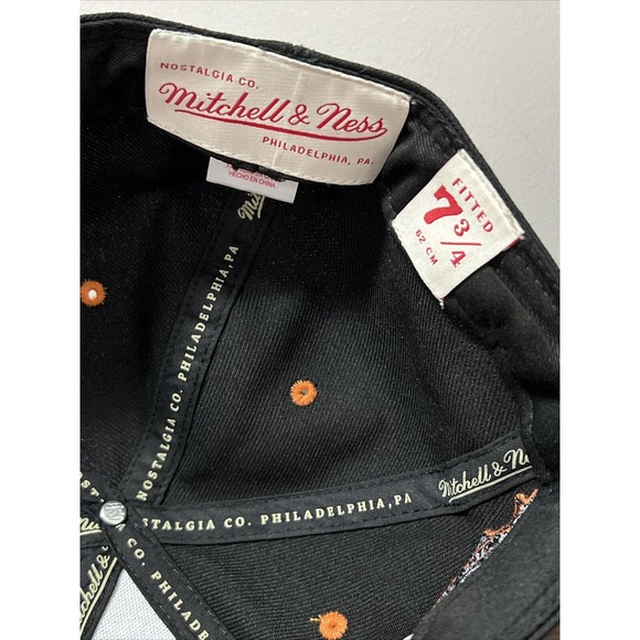 Mitchell & Ness HWC Chicago Bulls Windy City 7 3/4 Fitted Hat 20th Anv 1st Champ - Picture 8 of 10